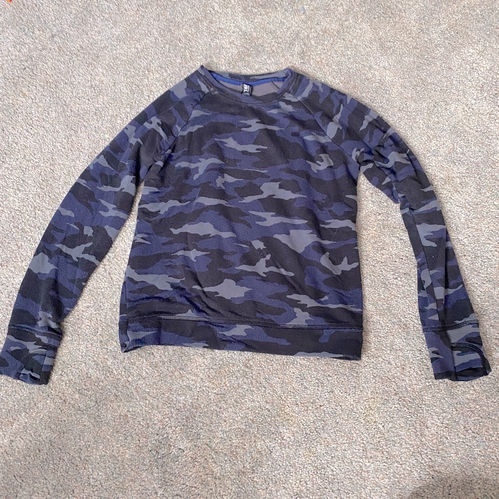 Athleta Girl Camo Sweatshirt